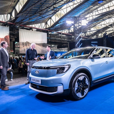 Das neue Elektro-Modell Ford Explorer. Foto: Uwe Weiser