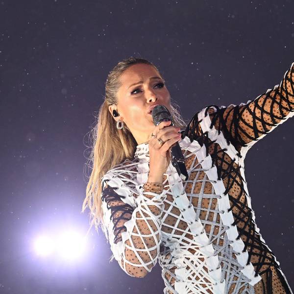 Helene Fischer bei einem Open-Air-Konzert in der Messe München.