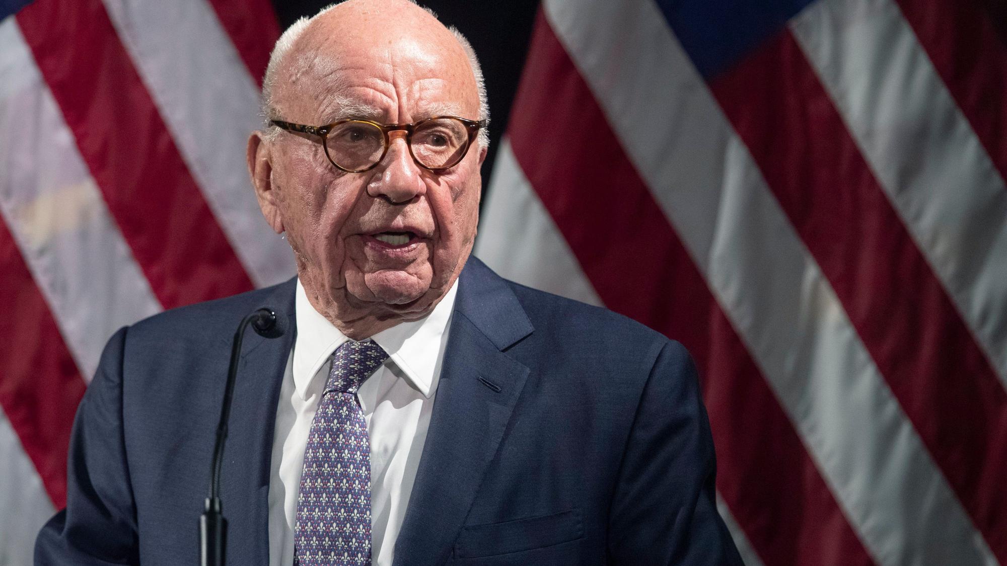 Medienunternehmer Rupert Murdoch 2019 bei einer Gala.