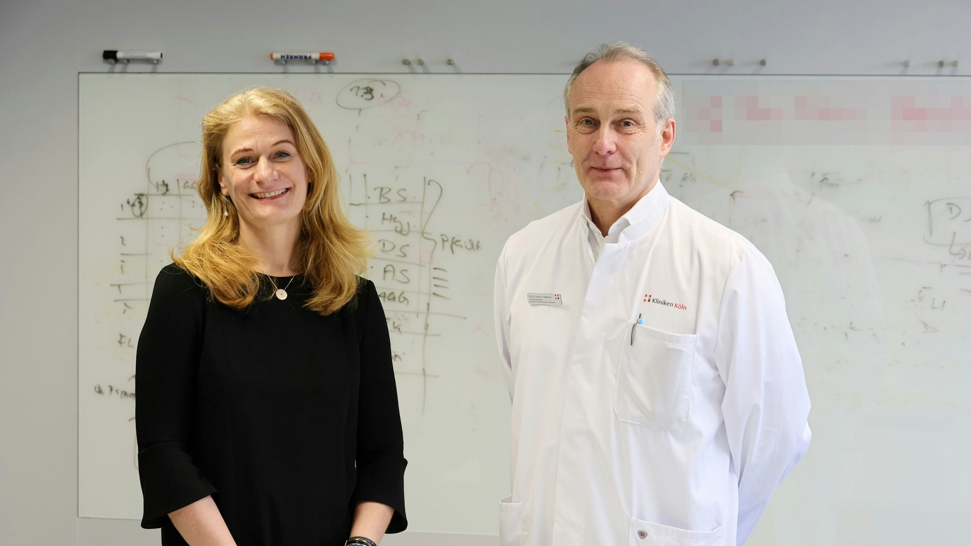 Unter Druck: Die Geschäftsführung der städtischen Kliniken, bestehend aus Sylvia Langer und Axel Goßmann