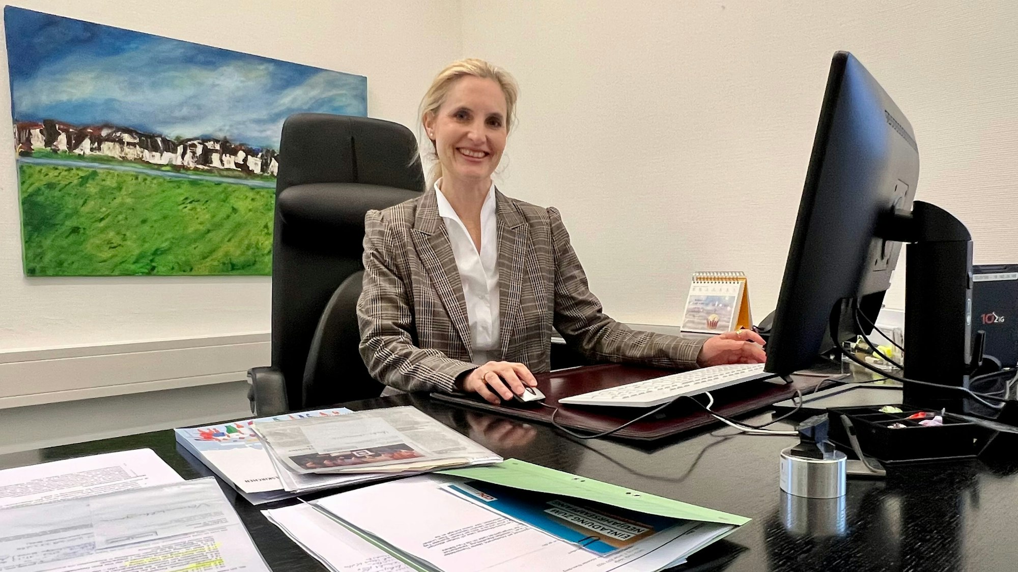 Ellen Lindner; Leiterin der IHK-Geschäftsstelle Leverkusen/Rhein-Berg der IHK Köln