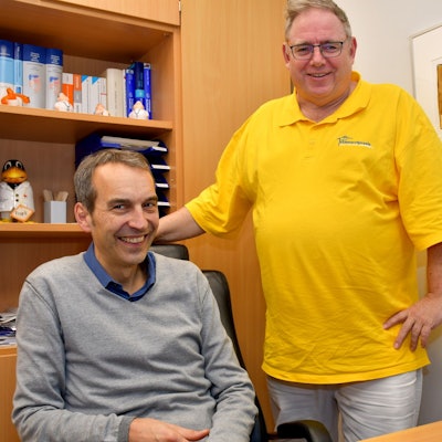 Neuer erster und zweiter Vorsitzender der Kassenärztlichen Vereinigung, Kreisstelle Euskirchen (v.r.): Frank Gummelt und Dr. Thomas Ackermann.