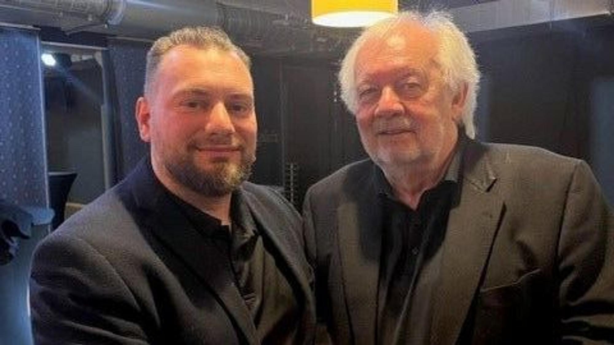 Freuen sich auf die Fusion der beiden Vereine: Erdogan Uzunal und Alfons Domma.