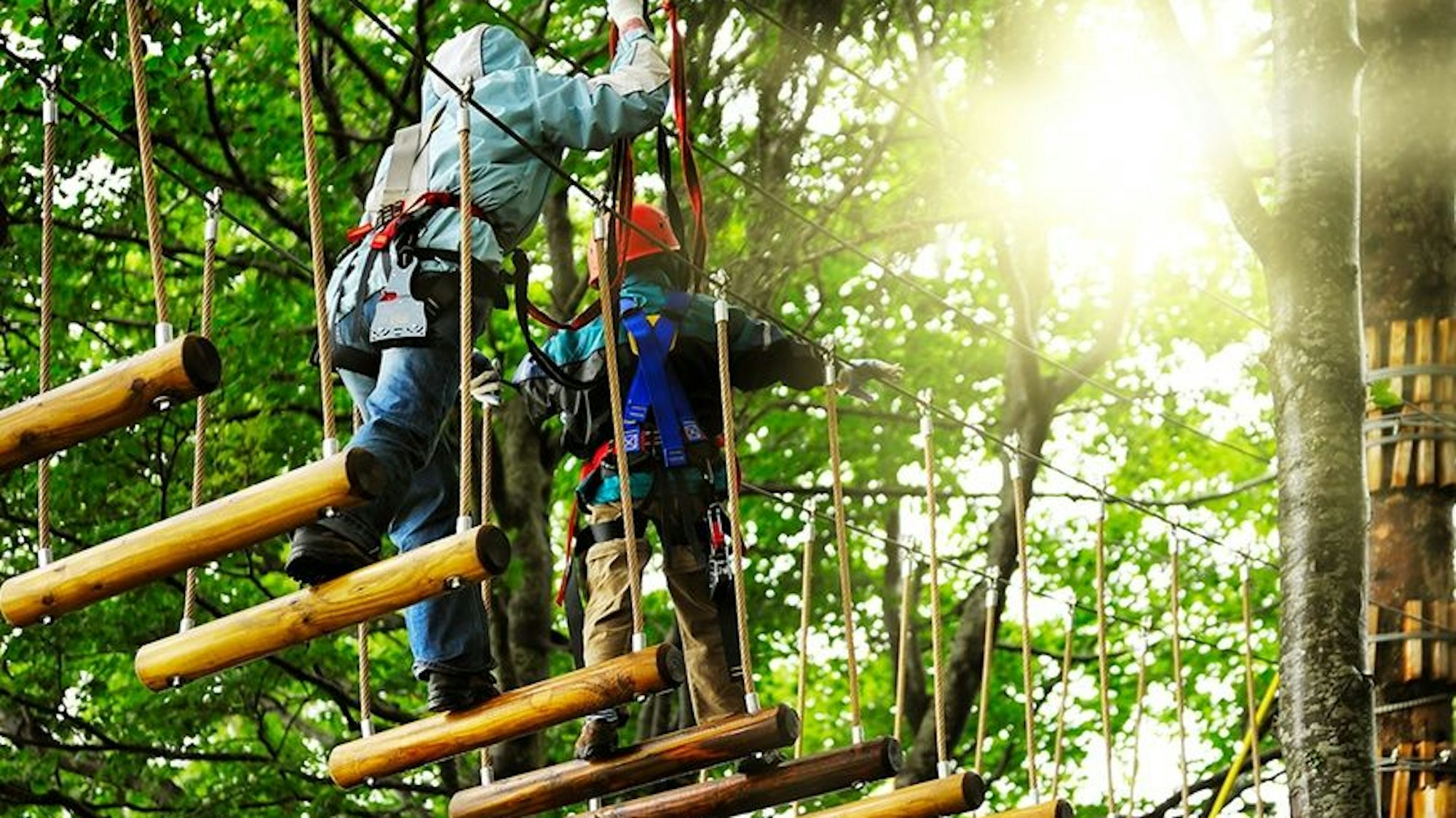 Hochseilgarten K1 in Odenthal.