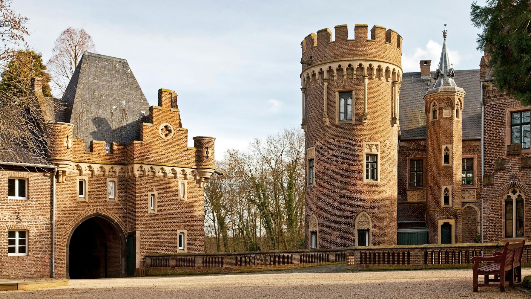 Außenansicht von Schloss Paffendorf