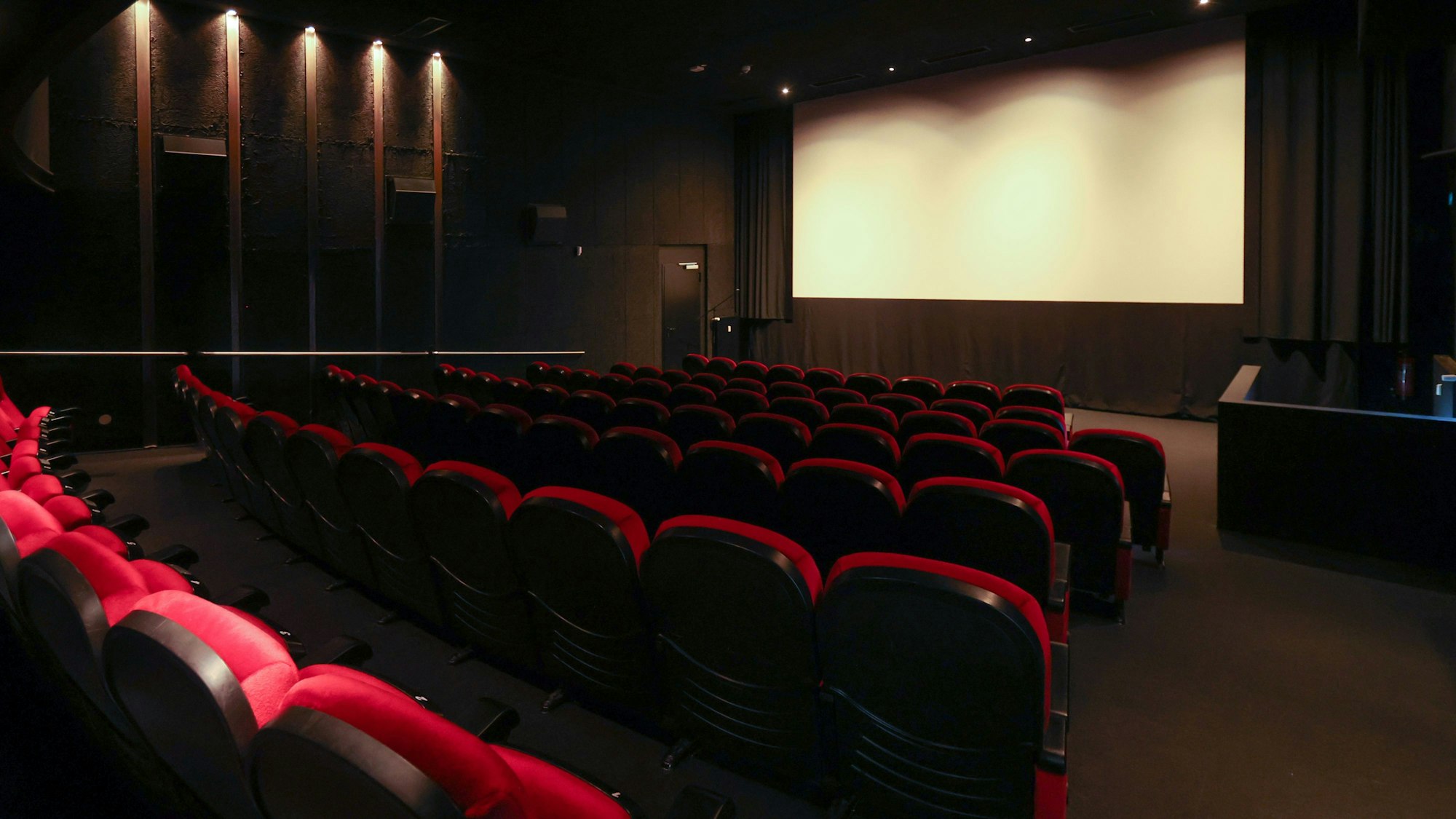 Der Kinosaal im Filmhaus in der Maybachstraße