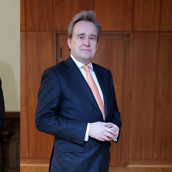 Das Bild zeigt die beiden CDU-Politiker Karl Alexander Mandl (links) und Bernd Petelkau.