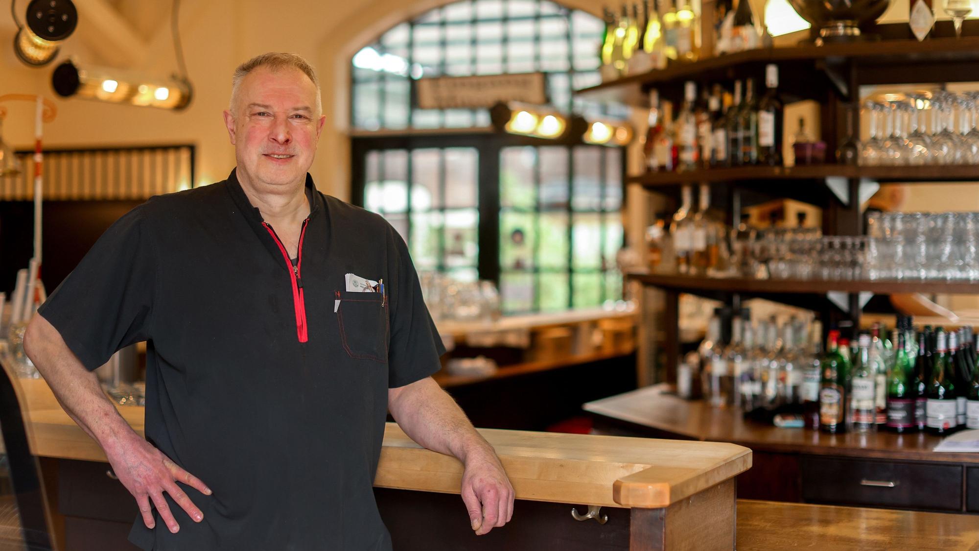 Aubeles Restaurant am Straßenbahn Museum mit Andreas-Michael Aubele