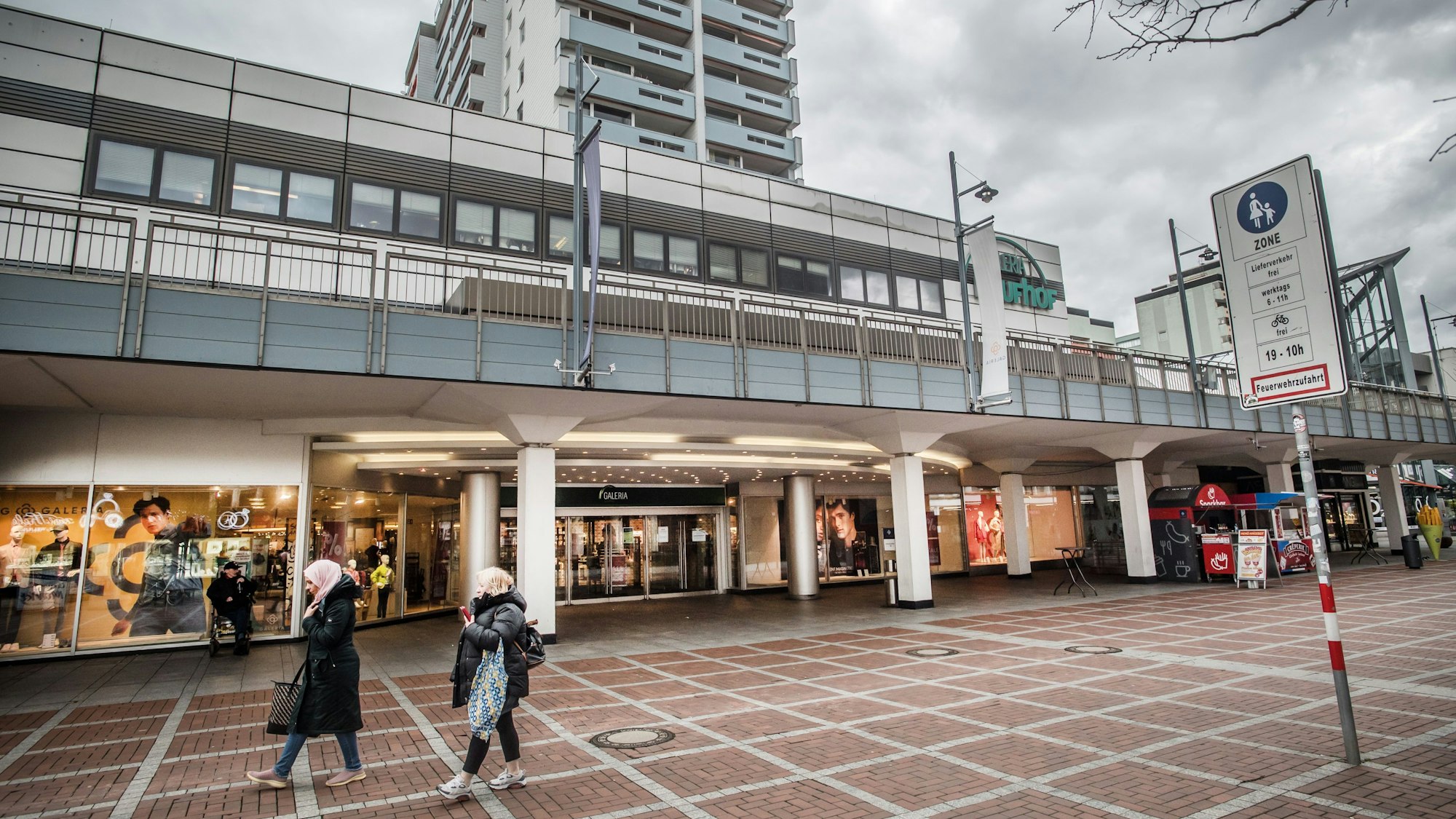 Außenansicht Kaufhof Leverkusen