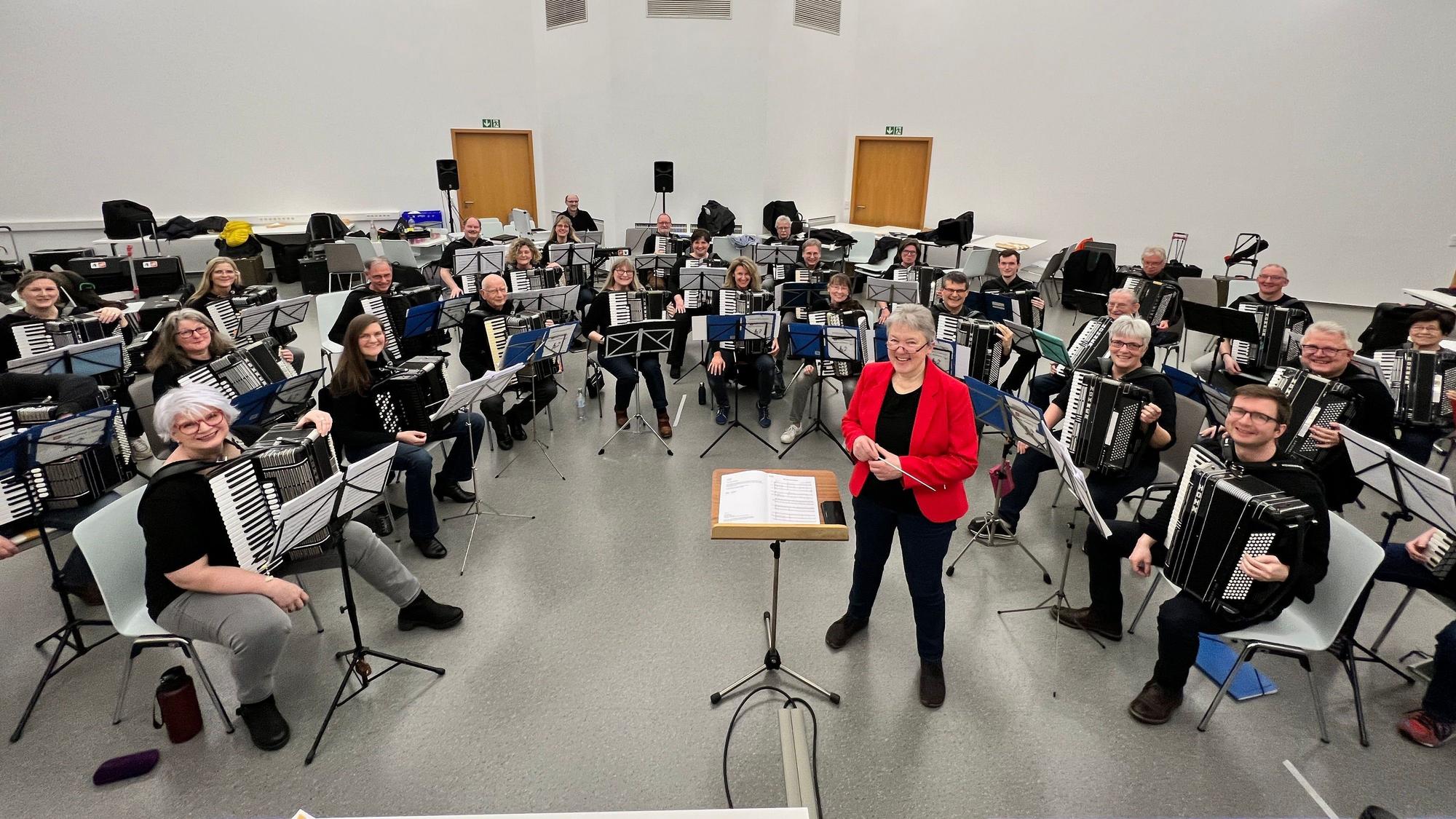 Das Akkordeon-Orchester Bayer Leverkusen