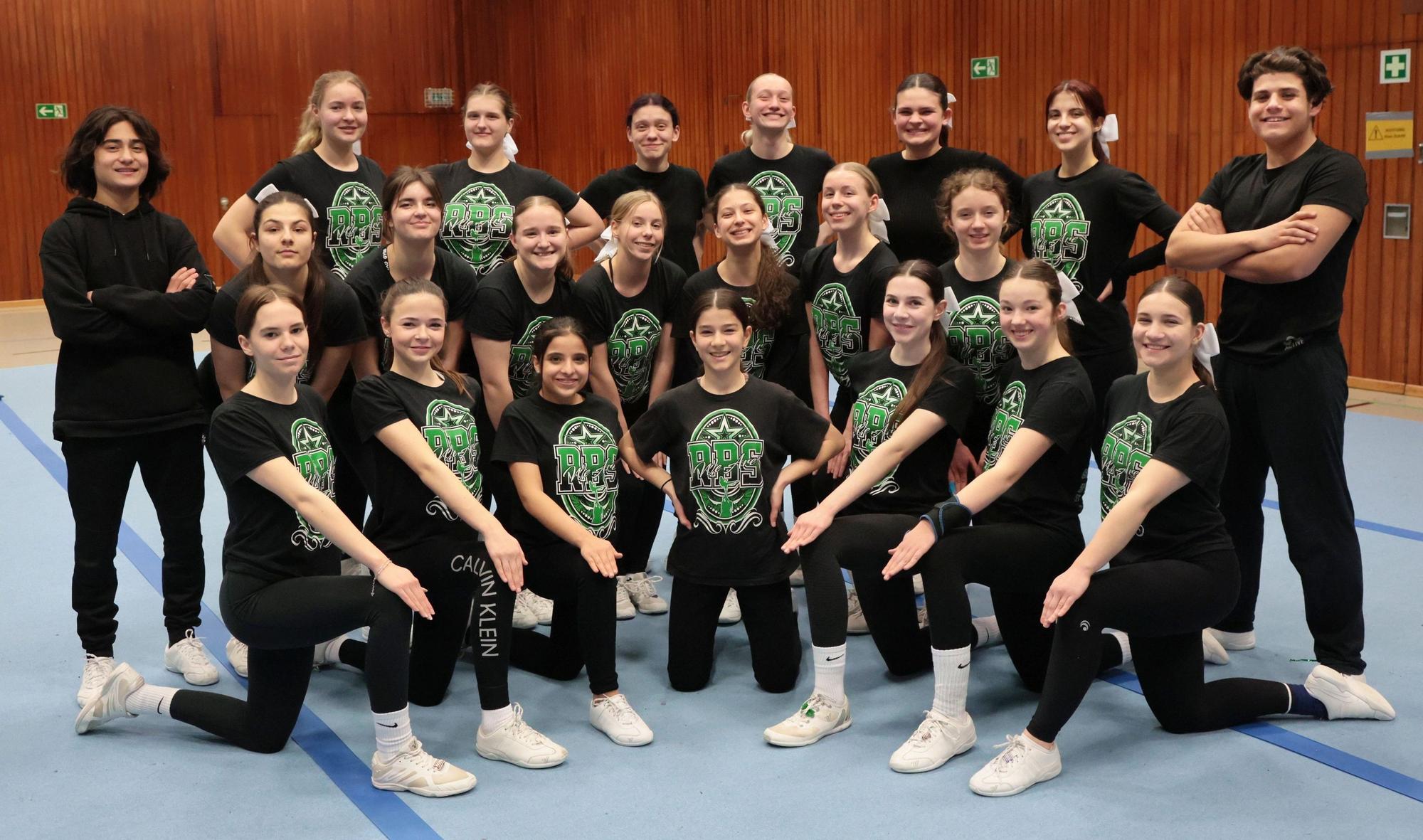 Die Senior Cheerleader des RBS Burscheid