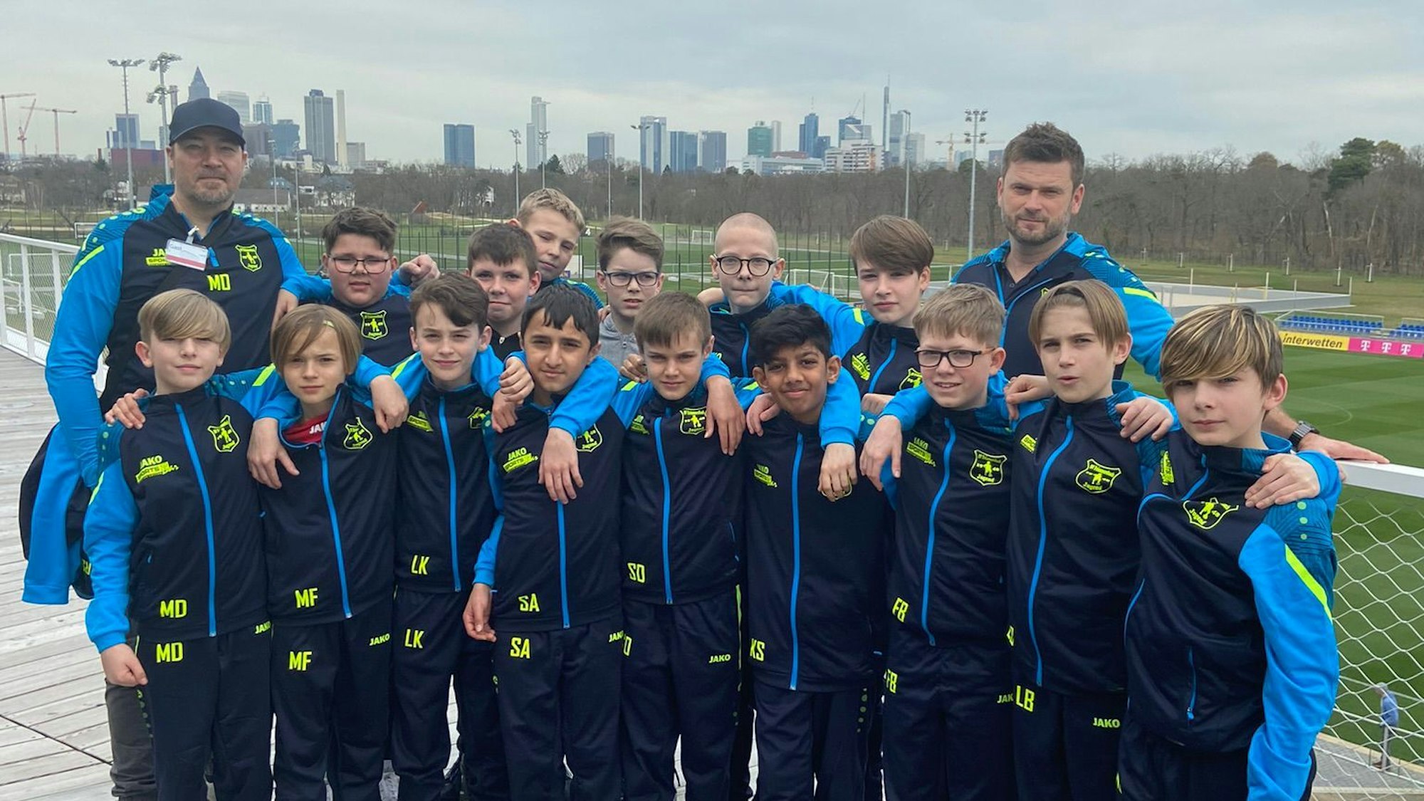 Die D-Jugend des SV Frömmersbach.