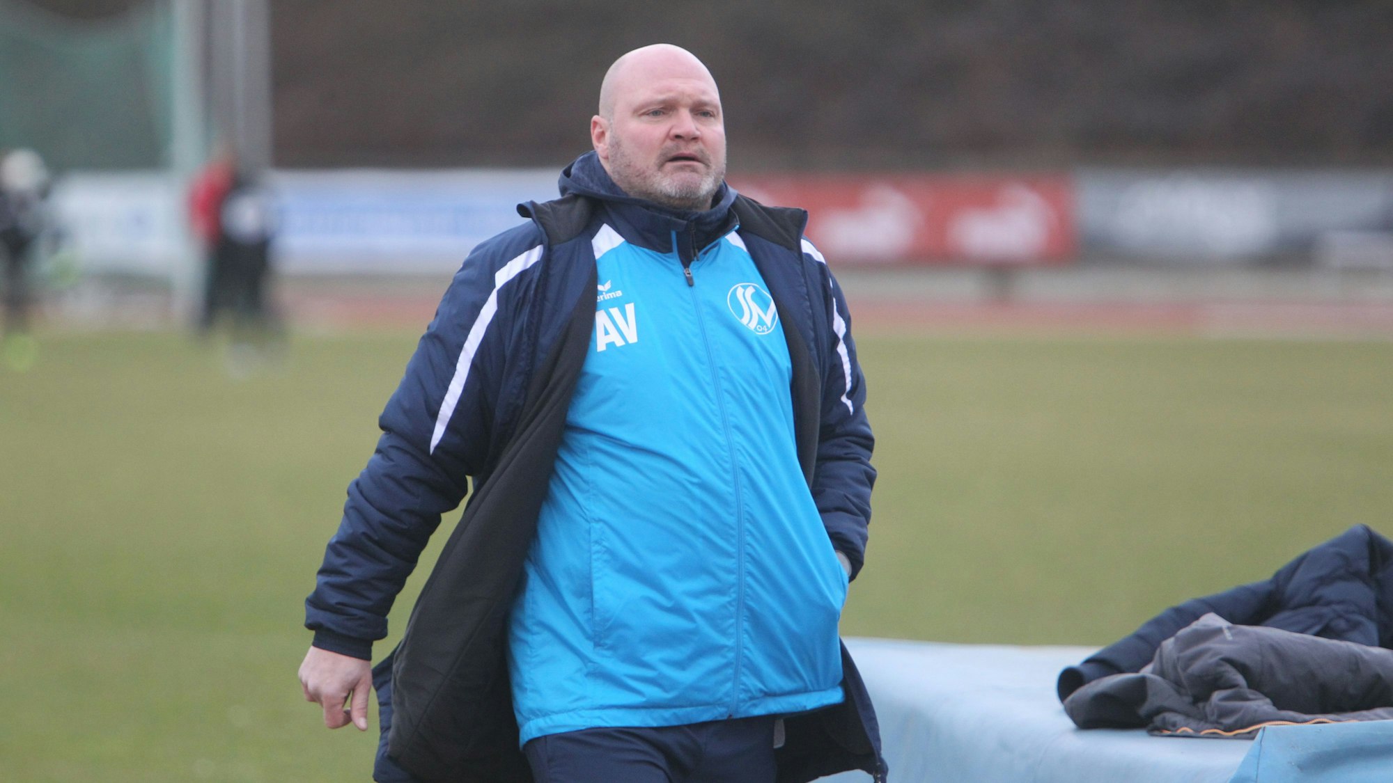 Trainer Alexander Voigt vom Siegburger SV 04