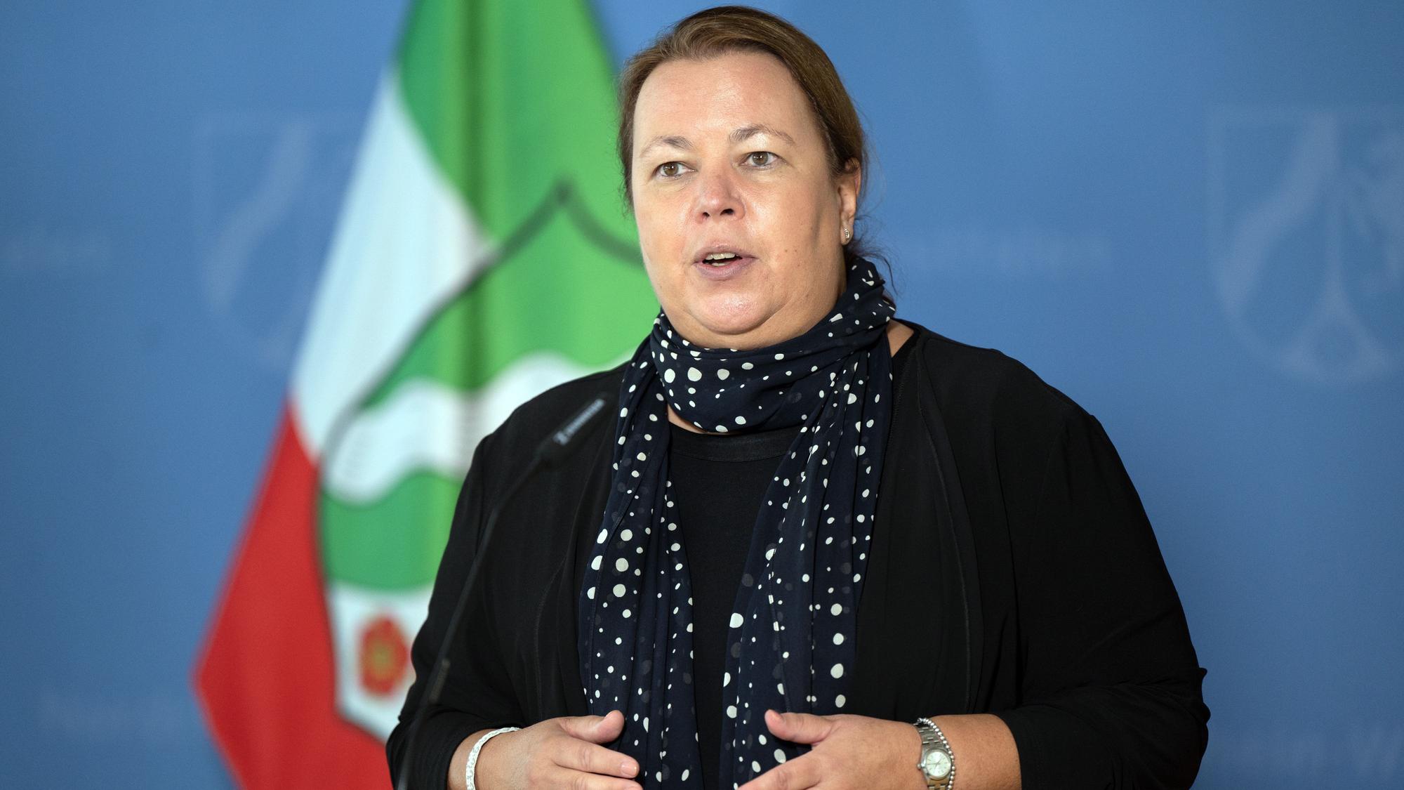 Das Bild zeigt die frühere NRW-Umweltministerin Ursula Heinen-Esser.