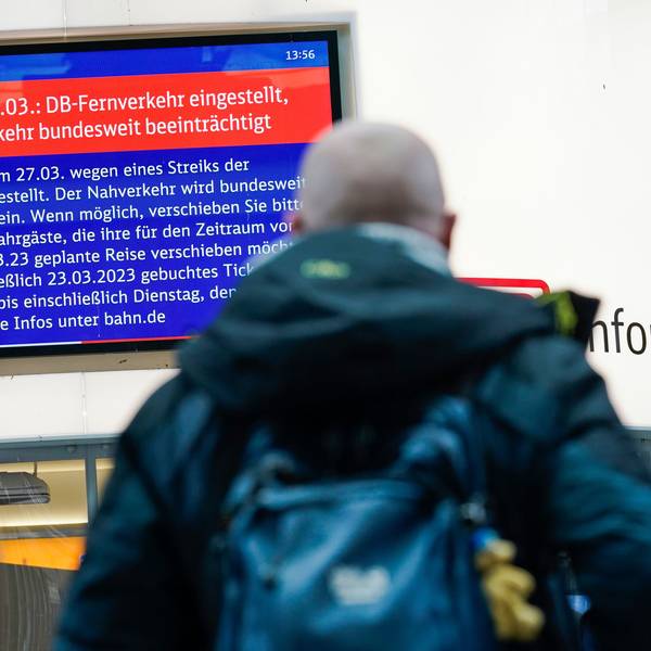 EVG und Verdi werden mit ihrem Streik den öffentlichen Nahverkehr am 27. März bundesweit lahmlegen.