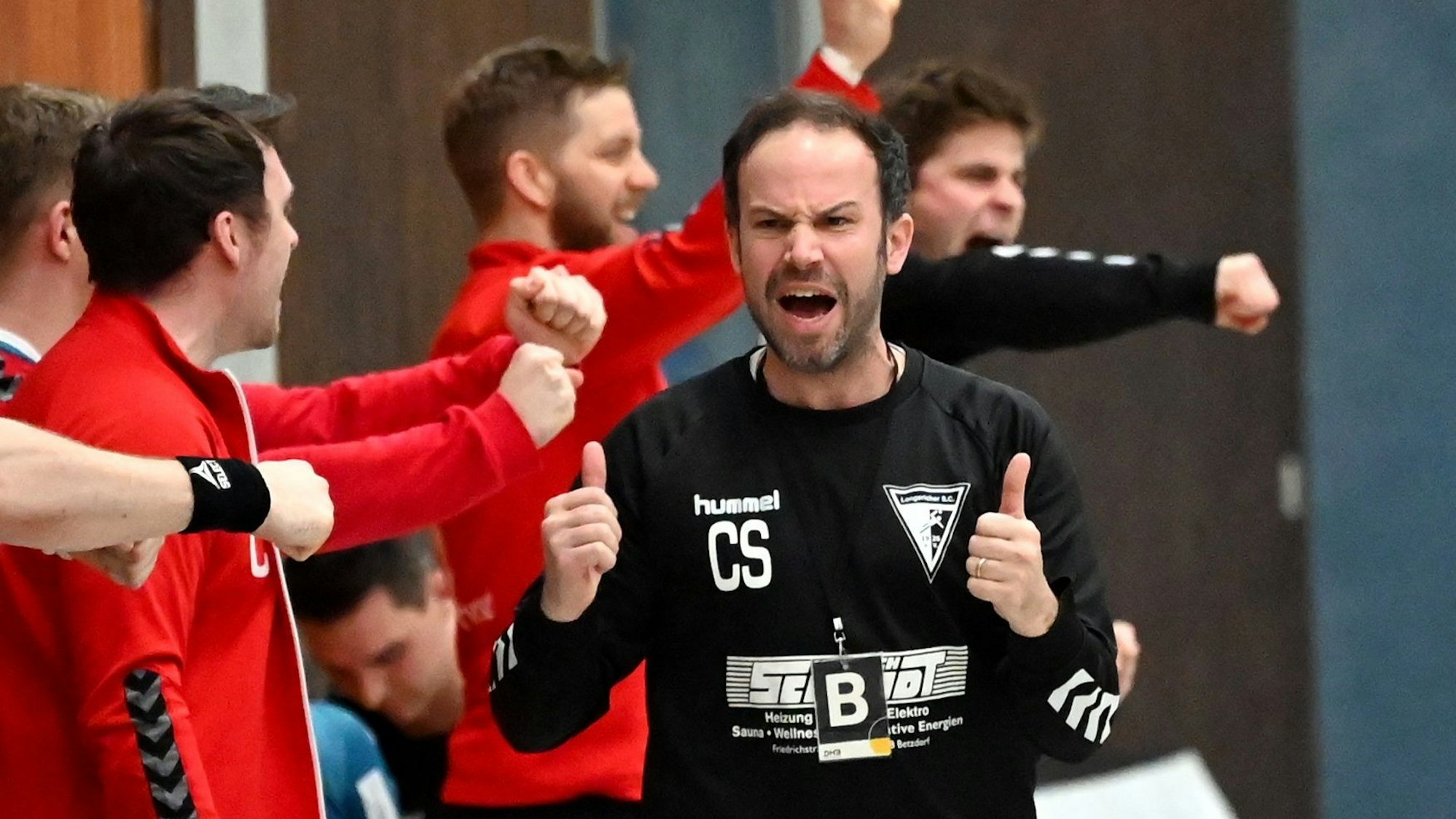24.03.2023, Handball-Bergische Panther - Longericher SC
TR: Christian Stark (Longerich)
Foto: Uli Herhaus