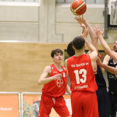 Ging keiner Konfrontation aus dem Weg, auch nicht mit dem Mitspieler, und war Antreiber: Nico Zimmermann (2.v.r.).