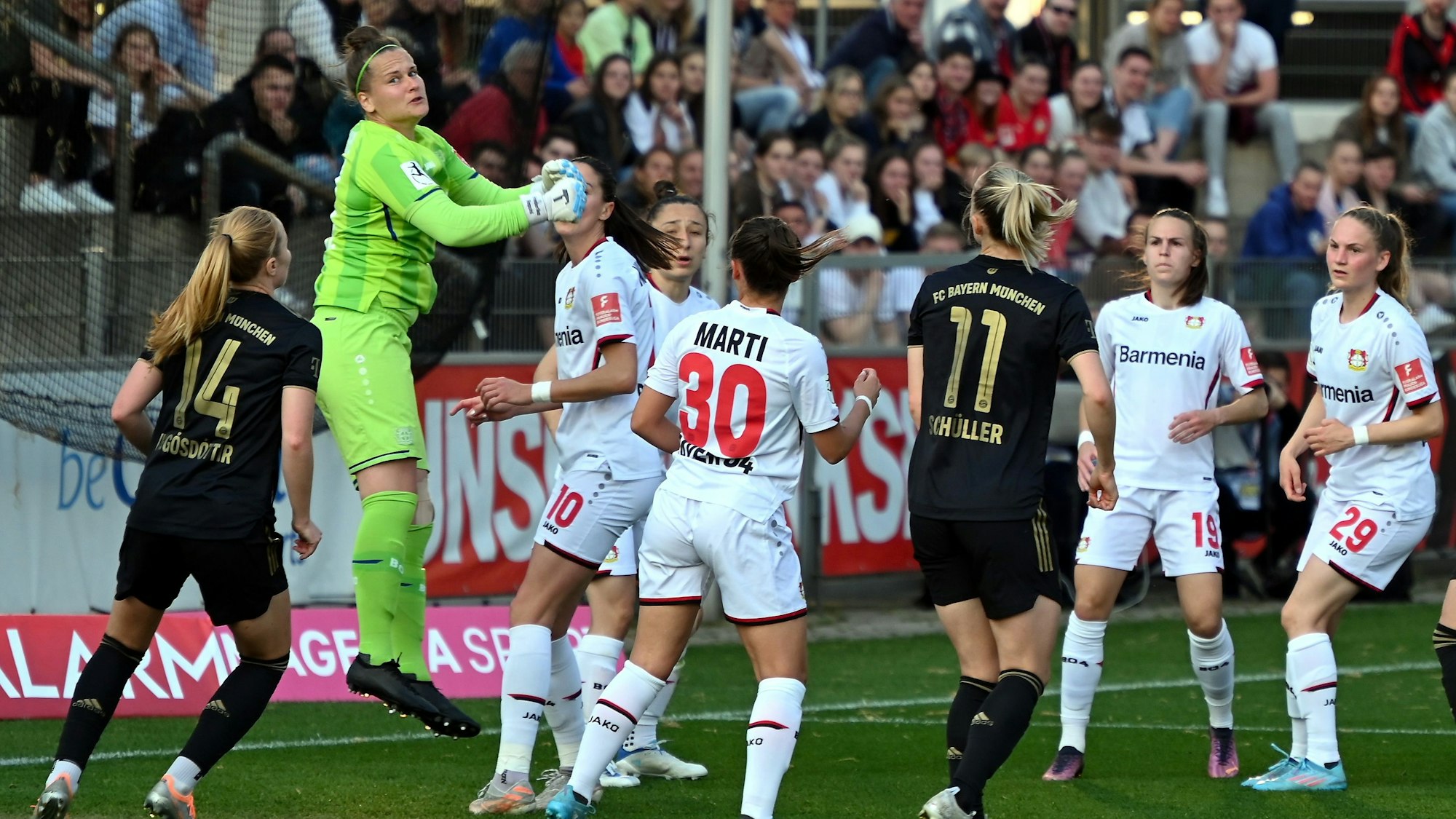 06.05.2022, Fussball-Bayer-Bayern München
TW: Friederike Repohl (Leverk)
Foto: Uli Herhaus