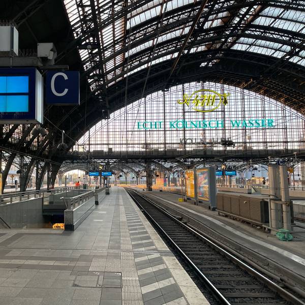 Köln Hbf: Gleise am Kölner Hauptbahnhof am Montagmorgen (27. März)