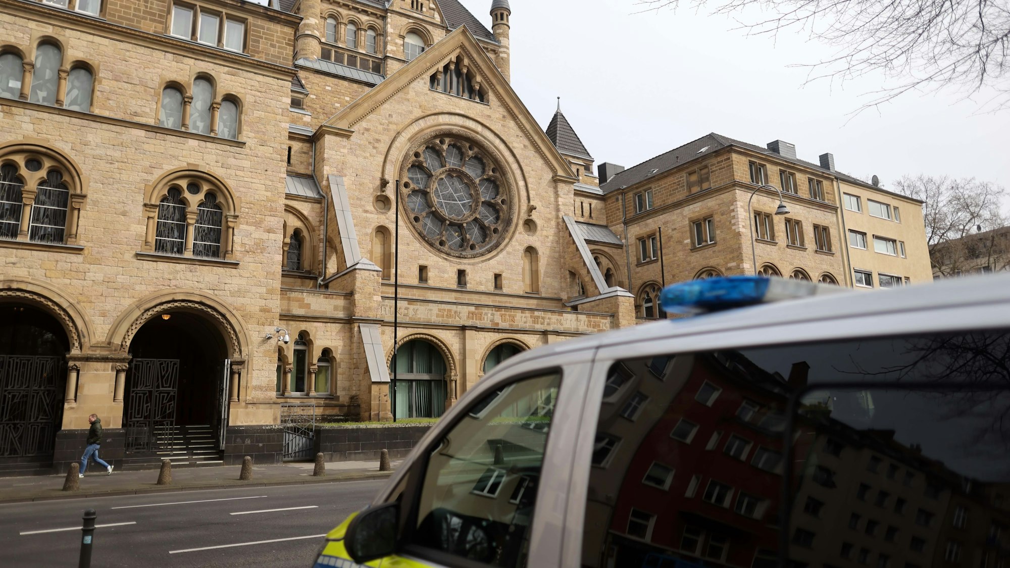 Köln, RSK, Polizeischutz für die Synagoge