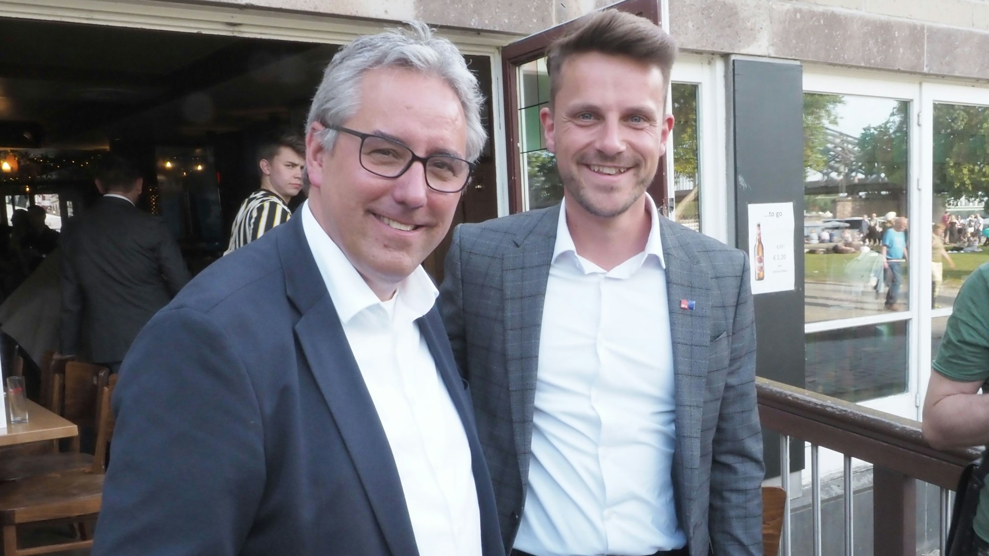 Das Bild zeigt Christian Joisten und Florian Schuster.