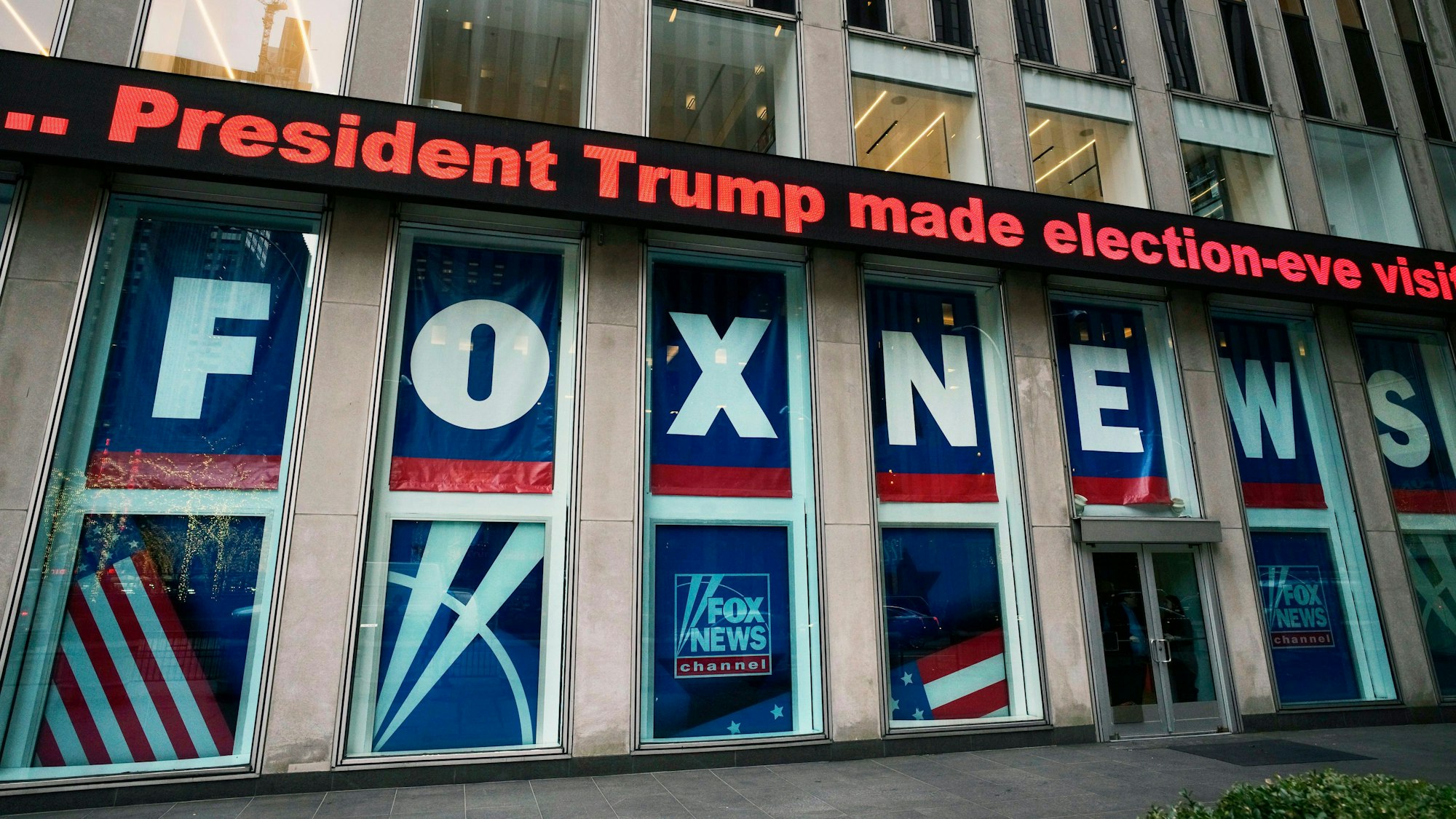 Die Fox News Studios in New York.