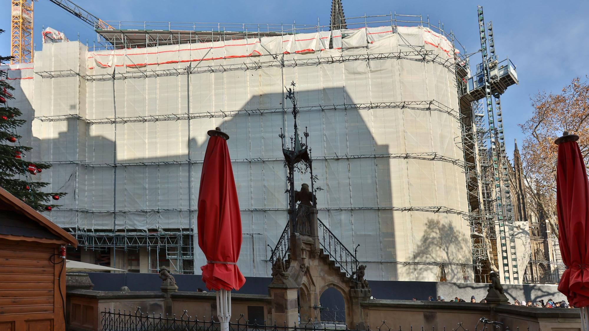 Ein Gebäude als Baustelle