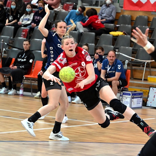 06.04.2022, Handball-Bayer - Bietigheim
Naina Klein (Bayer)
Foto: Uli Herhaus