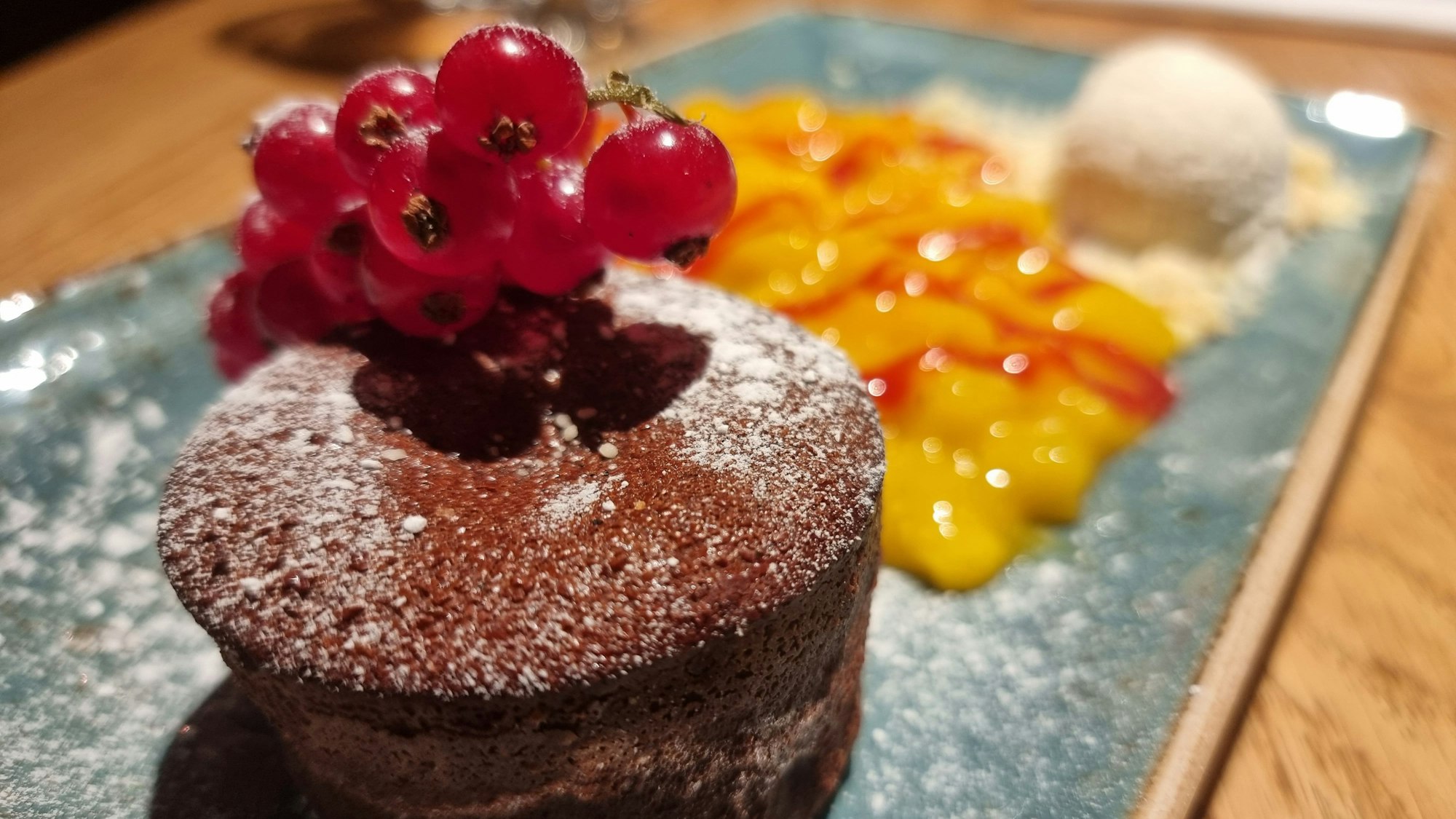 Schokokuchen mit flüssigem Kern