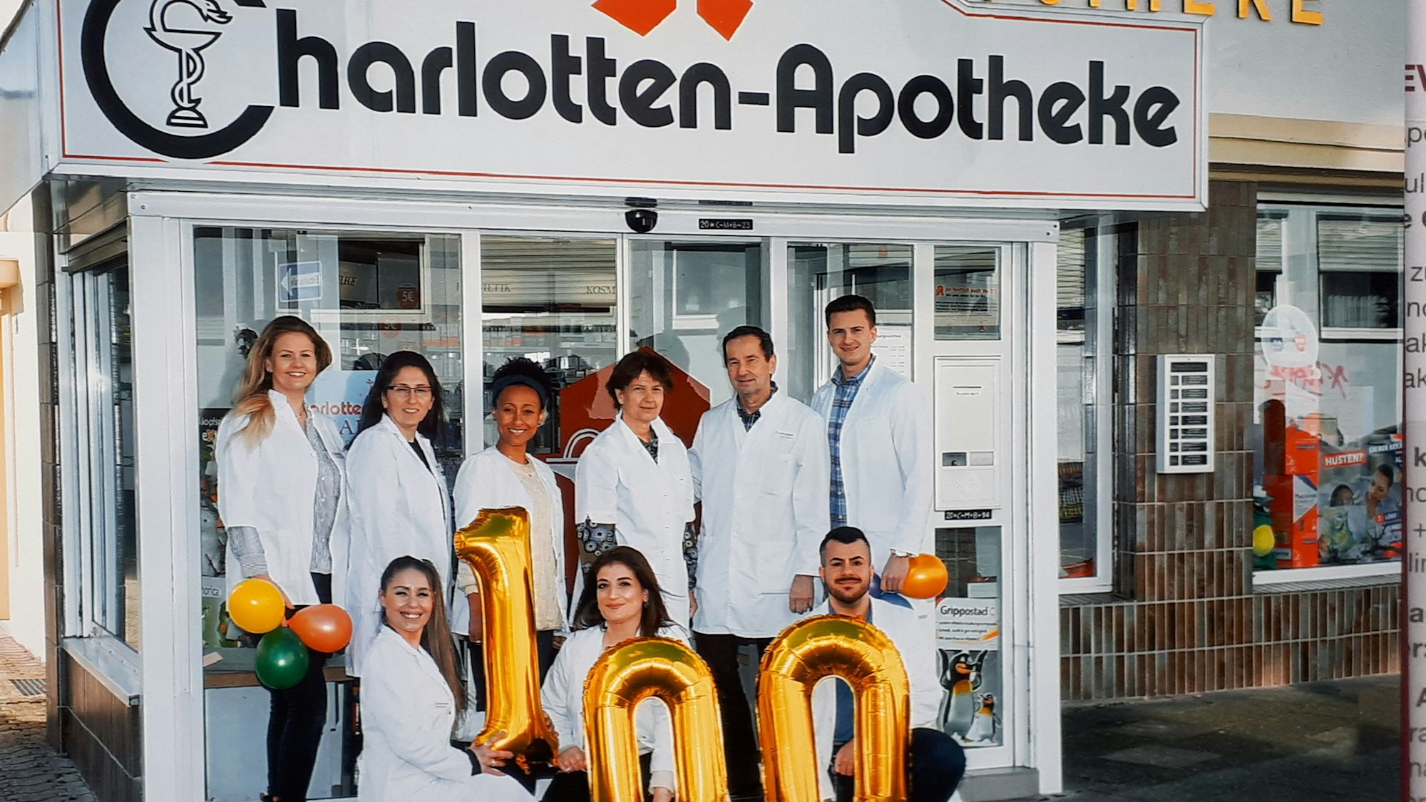 Köln-Longerich, Jubiläum Charlotten-Apotheke