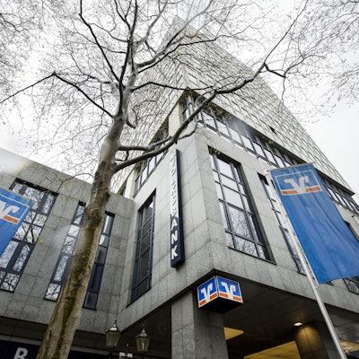 Das Büro- und Verwaltungsgebäude der Volksbank Köln Bonn