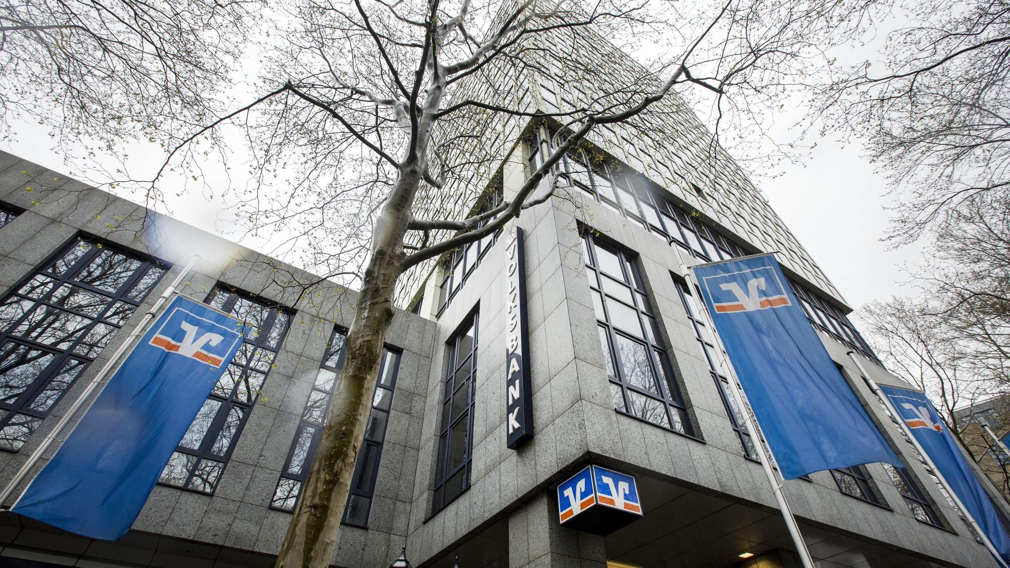 Das Büro- und Verwaltungsgebäude der Volksbank Köln-Bonn