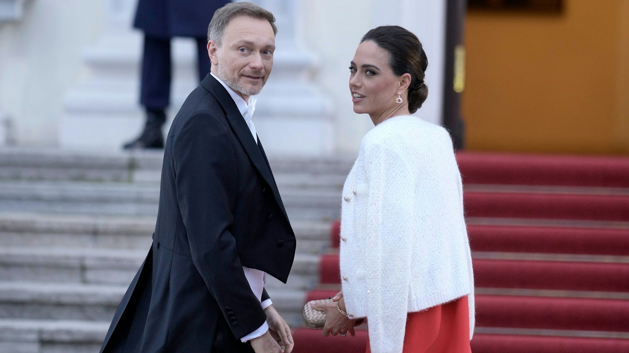 Christian Lindner (l.) und Franca Lehfeldt