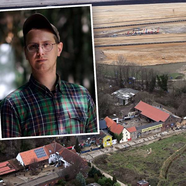 Klimaaktivist „Momo“ hat vier Jahre für Klima-Gerechtigkeit in NRW gekämpft, zuletzt in Lützerath (Hintergrund)