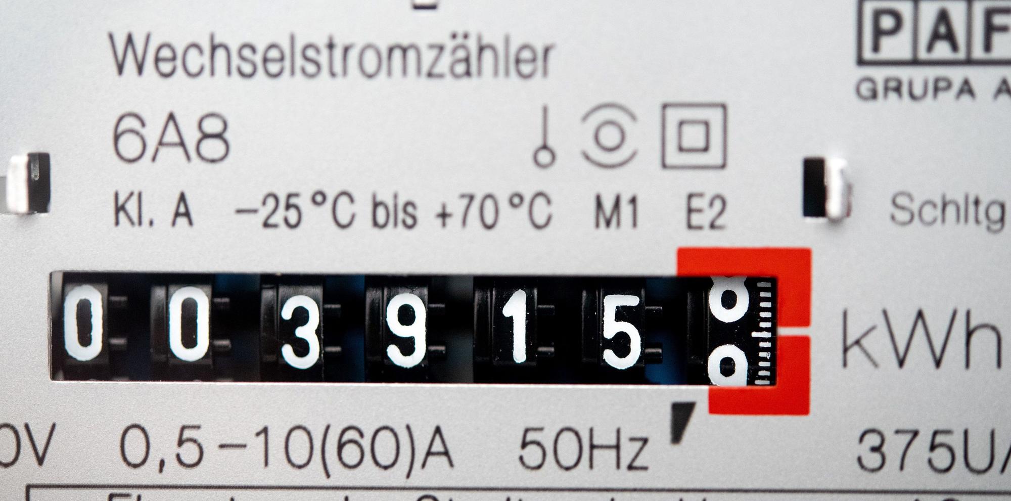 Symbolbild eines Zählerstands.
