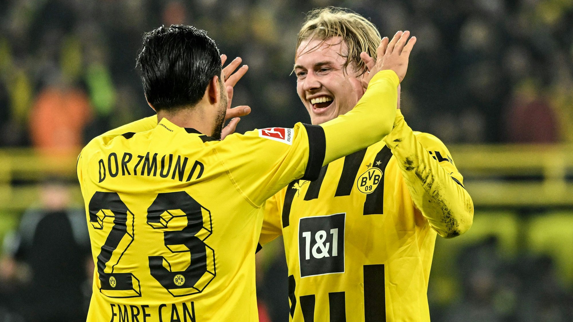 Werden als wichtige Stützen gegen den FC Bayern dabei sein: Emre Can (.) und Julian Brandt