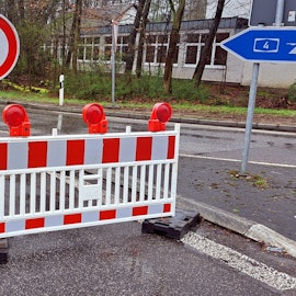 Eine Autobahnauffahrt der A4
