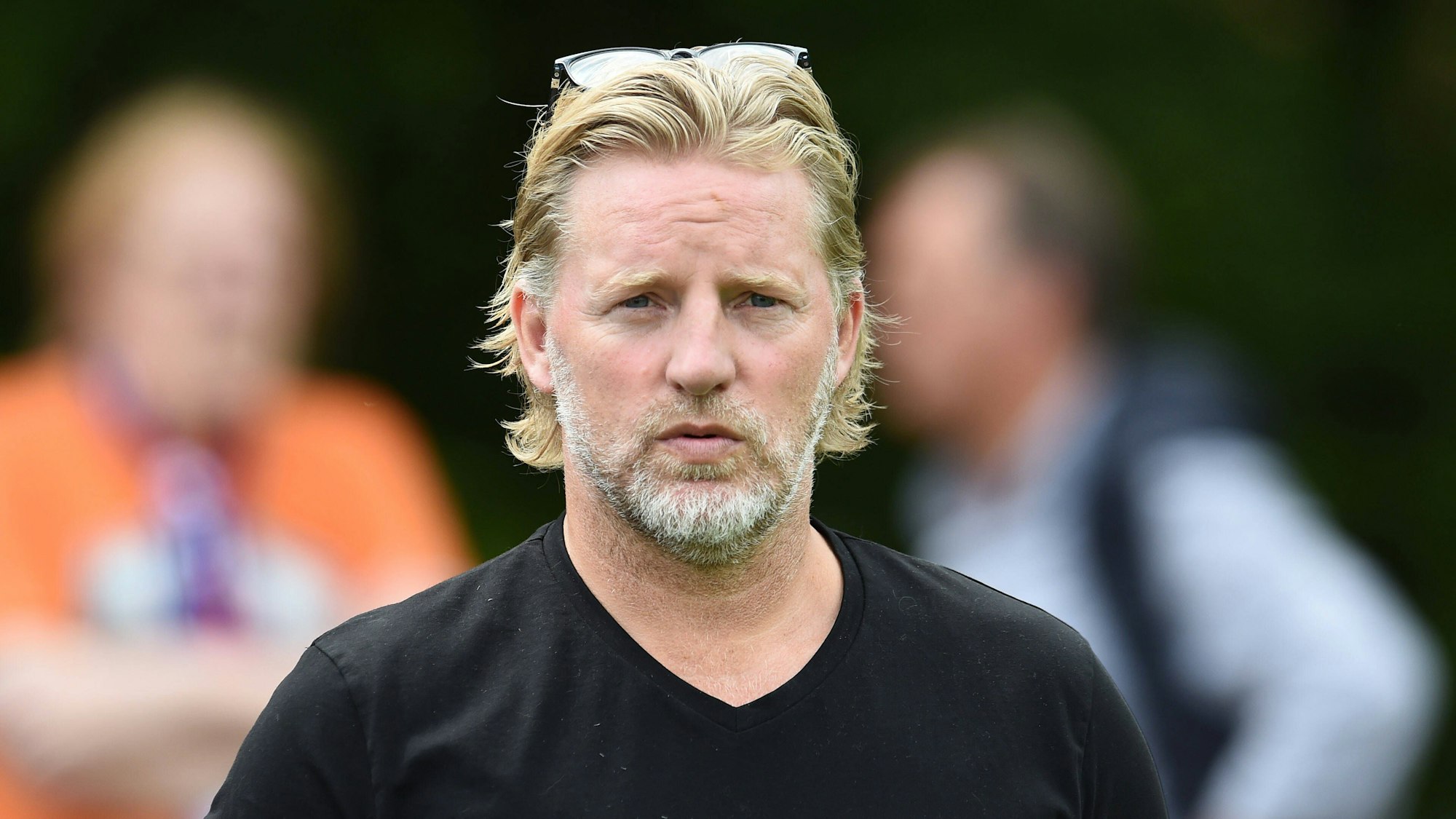 Fußball Testspiel Herren Saison 2021/2022 Wuppertaler SV - SC Velbert am 10.07.2021 am Sportplatz Uellendahl in Wuppertal Stephan Küsters Sportlicher Leiter Wuppertaler SV Nordrhein-Westfalen Deutschland *** Football test match men season 2021 2022 Wuppertaler SV SC Velbert on 10 07 2021 at the sports field Uellendahl in Wuppertal Stephan Küsters Sport Manager Wuppertaler SV North Rhine Westphalia Germany