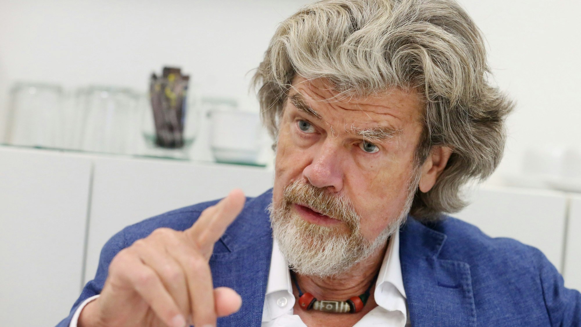Der Südtiroler Bergsteiger Reinhold Messner wird dieses Jahr 80 Jahre alt.