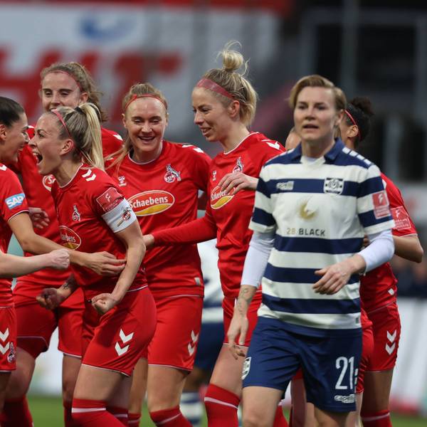 Mandy Islacker Köln, M, Torjubel 2-0, 1. FC Köln - MSV Duisburg, Flyeralarm Frauen Bundesliga, 17. Spieltag, Köln, Deutschland, 18.03.2023. *** Mandy Islacker Cologne, M , goal celebration 2 0, 1 FC Cologne MSV Duisburg, Flyeralarm Womens Bundesliga, Matchday 17, Cologne, Germany, 18 03 2023