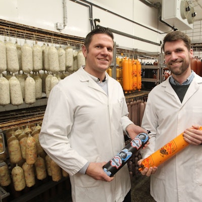 Die Cousins Benjamin (links) und Sebastian Hielscher.