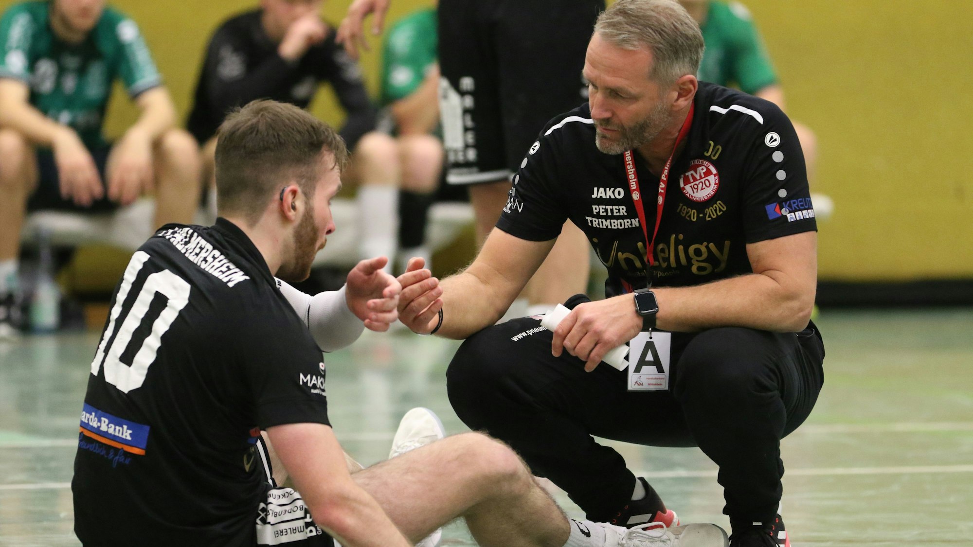 Palmersheims Trainer Peter Trimborn will Simon Schöller unterstützen.