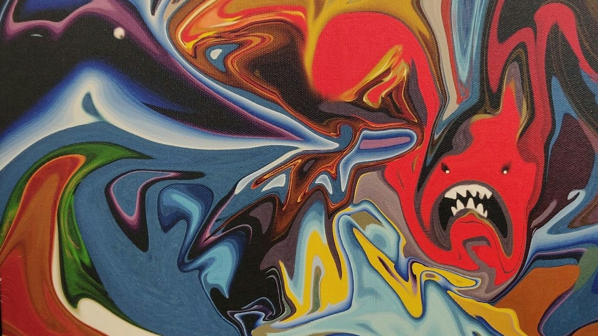 „Der rote Steinbeißer“ von Ulla Pützstück.