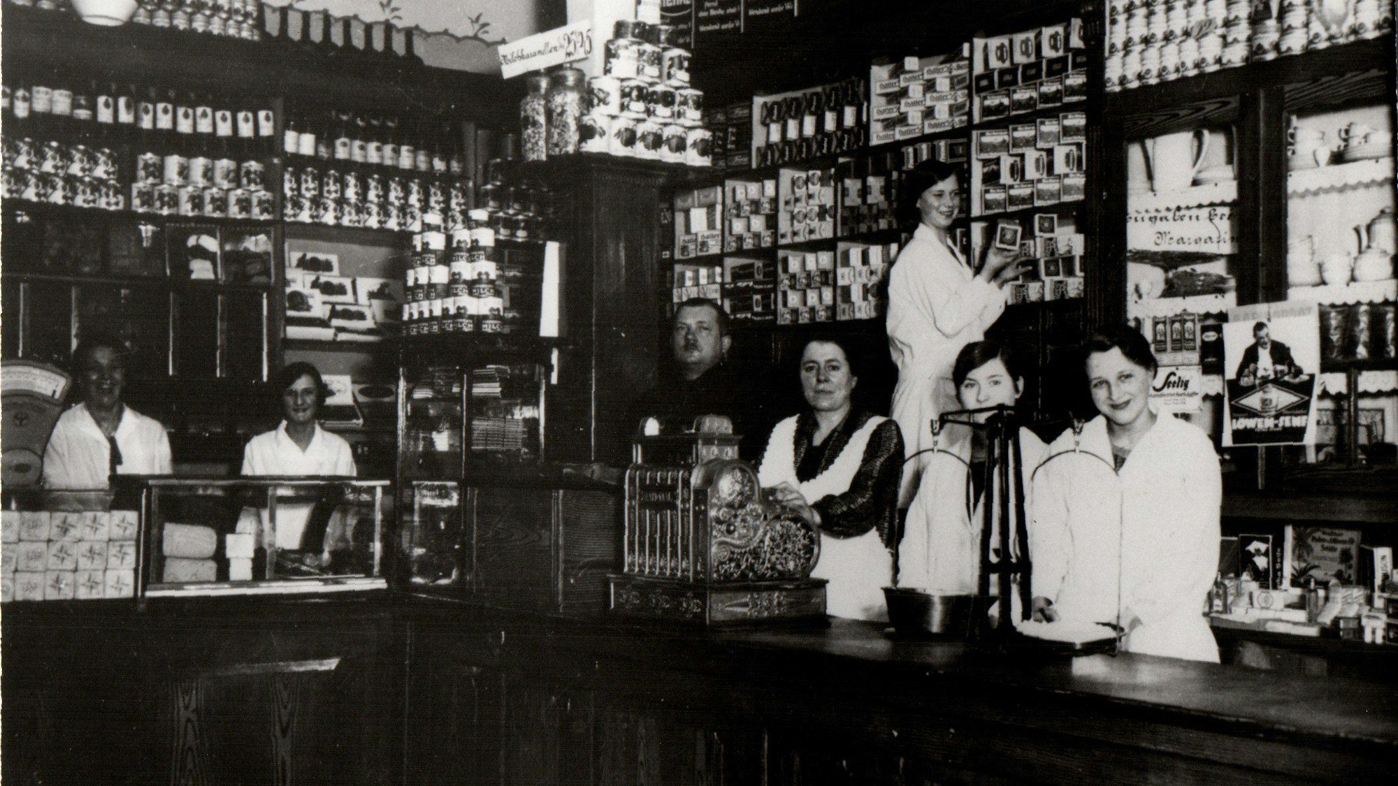 Die erste Verkaufsstelle der Aldi-Gründerfamilie Albrecht.