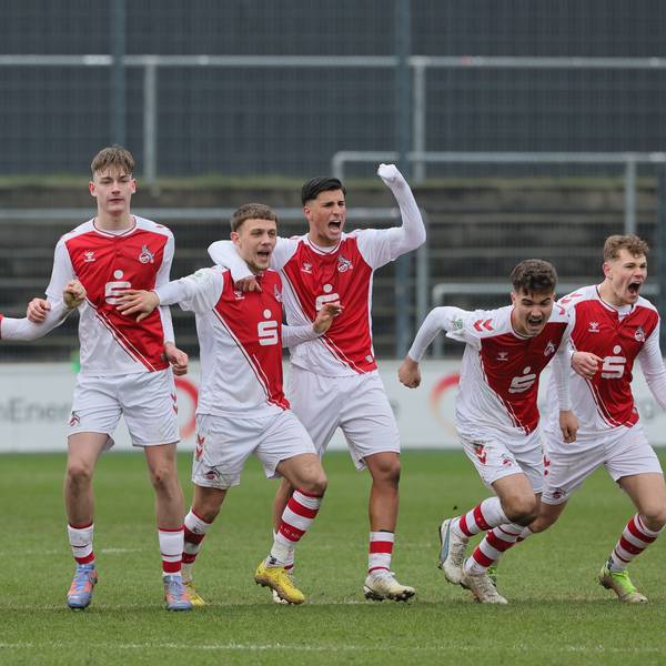 1.FC Köln U19 vs. Hertha BSC Berlin U19, Pokal, 03.04.2023, Bild: Herbert Bucco