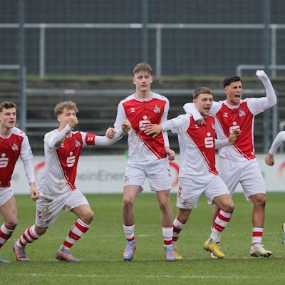 1.FC Köln U19 vs. Hertha BSC Berlin U19, Pokal, 03.04.2023, Bild: Herbert Bucco