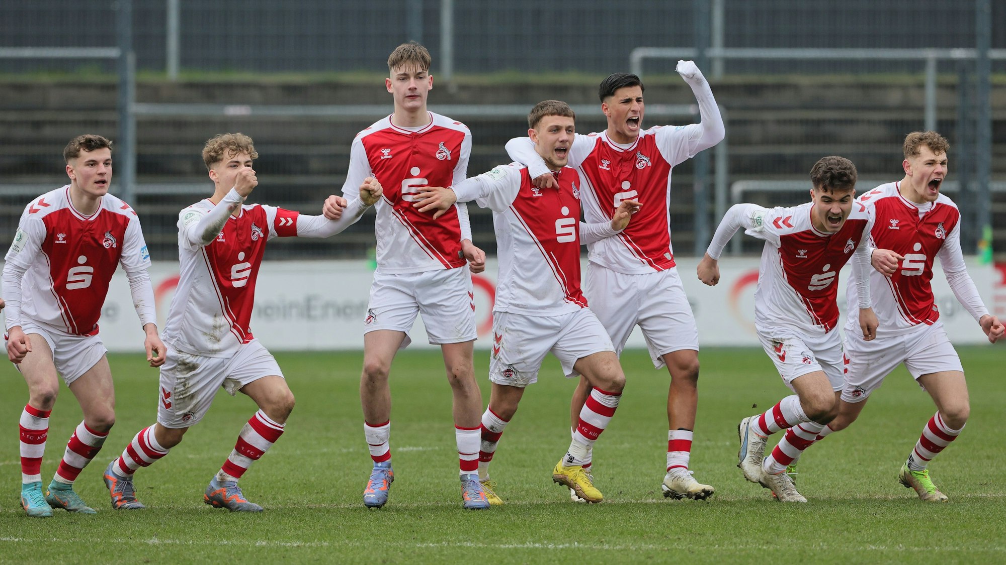 1.FC Köln U19 vs. Hertha BSC Berlin U19, Pokal, 03.04.2023, Bild: Herbert Bucco