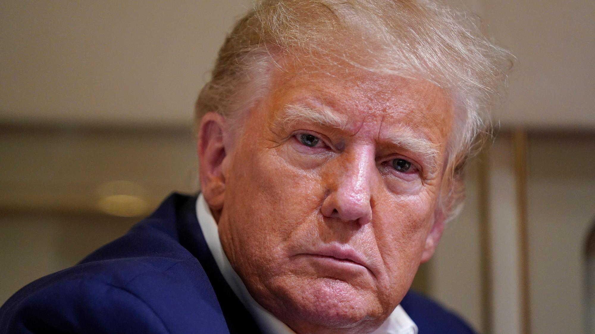 Donald Trump wird als erster Präsident der USA angeklagt, sein Prozess beginnt am Dienstag in New York. (Archivbild)