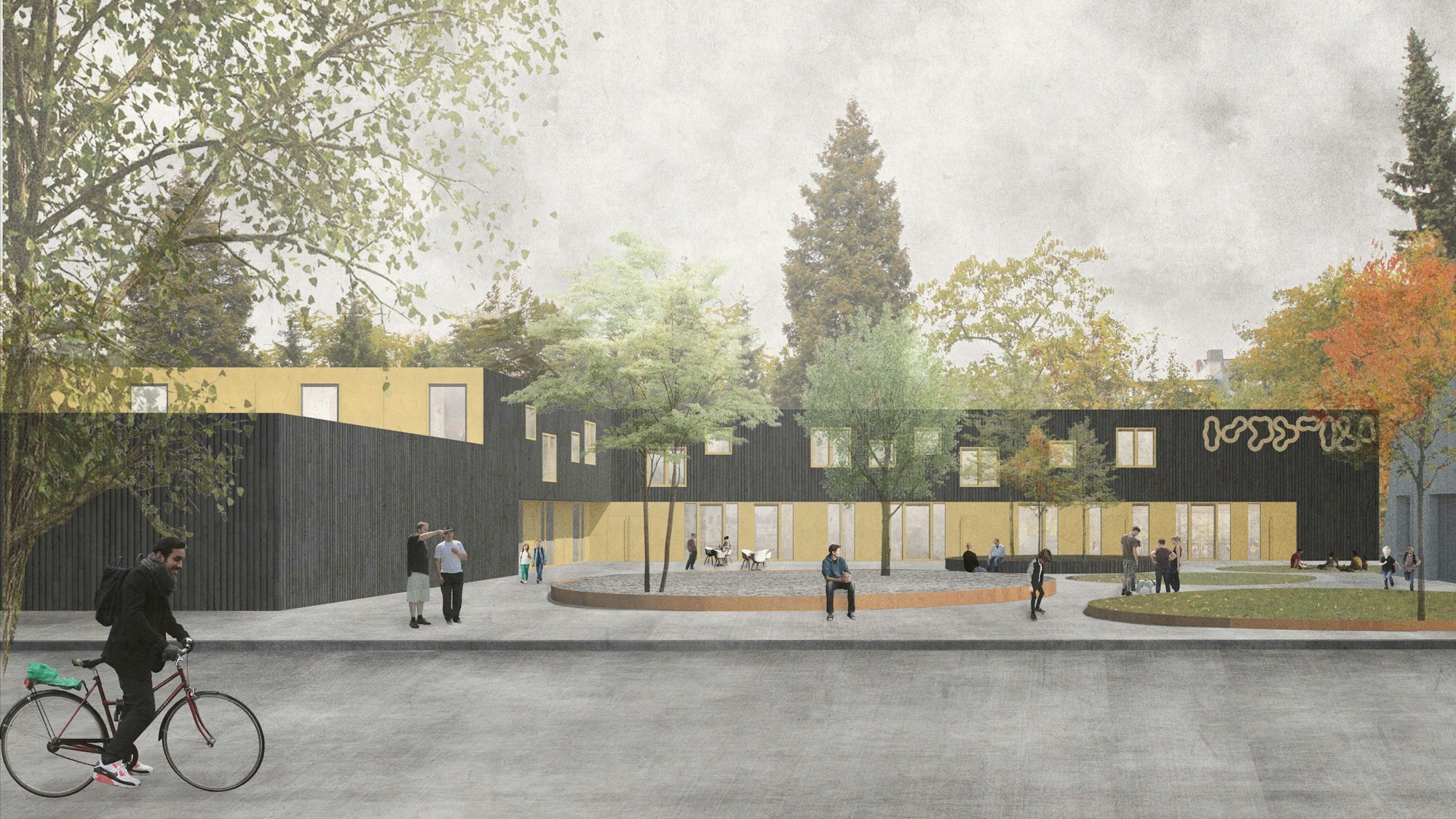 Eine Visualisierung des Clubs.