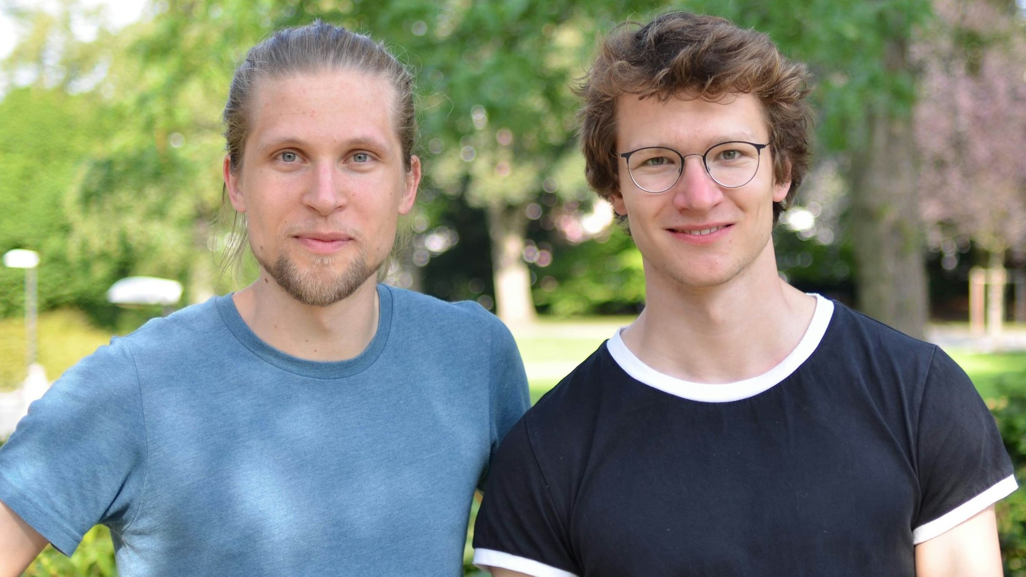 Das Gründerteam von cityscaper; v.l.n.r Sebastian Witt, Robin Römer.